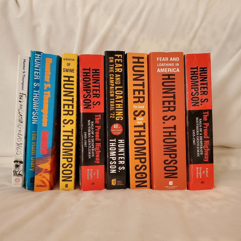 Hunter S. Thompson Series of Paperbacks